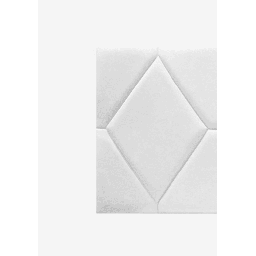 Cabeceira pano HAWAII 105cm extra branco