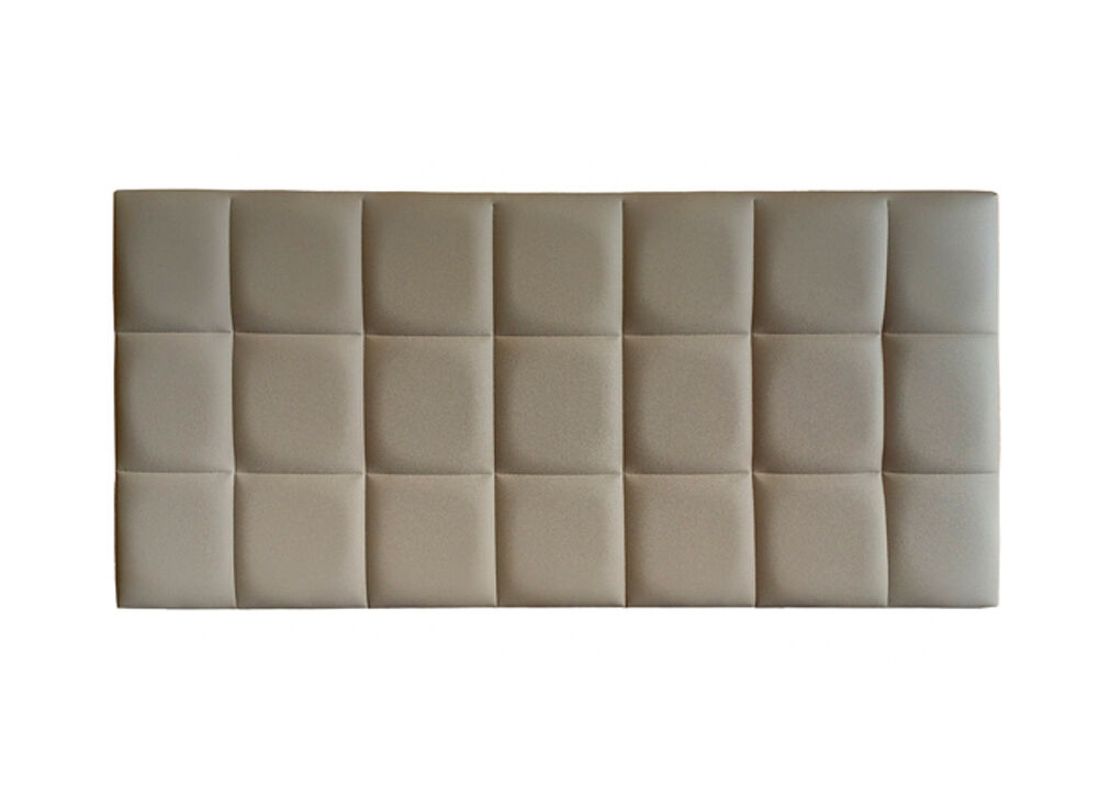 Cabecero nebraska 160cm champagne polipiel - conforama