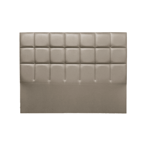 Cabeceira MIAMI pele sintética champanhe 160x120cm