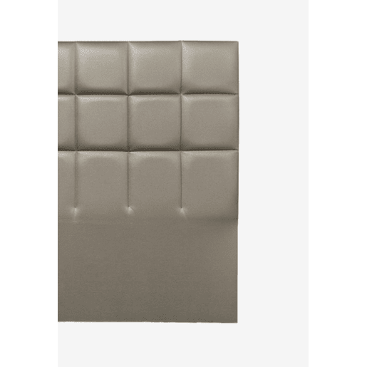 Cabeceira MIAMI pele sintética champanhe 160x120cm