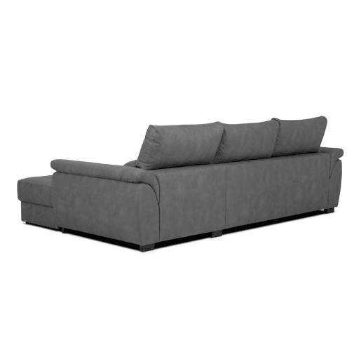 Chaise longue BENSON com cama dereita 4 lugares antracite