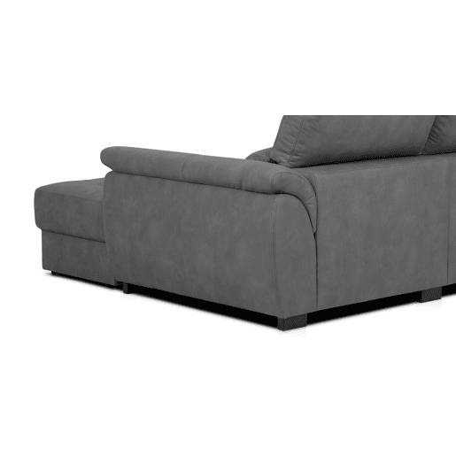 Chaise longue BENSON com cama dereita 4 lugares antracite