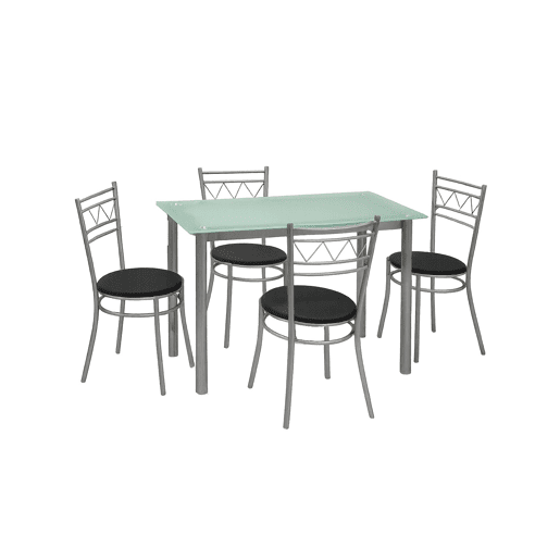 Conjunto de mesa com 4 cadeiras MILAN II Conjunto de mesa com 4 cadeiras MILAN II