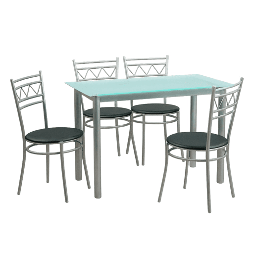 Conjunto de mesa com 4 cadeiras MILAN II Conjunto de mesa com 4 cadeiras MILAN II