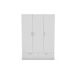 Armario OSLO puertas batientes y 2 cajones144x200cm blanco Armario OSLO puertas batientes y 2 cajones144x200cm blanco Blanco
