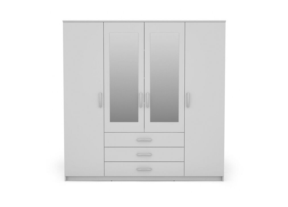 Armario DUNA 2 puertas batientes con espejo