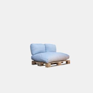 Conjunto de 3 almofadas para paletes COZY cinza claro