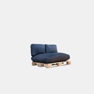 Conjunto de 3 almofadas para paletes COZY antracite