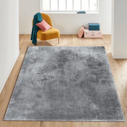 Tapete PANPAN 160x230cmcm cor cinza Tapete PANPAN 160x230cmcm cor cinza