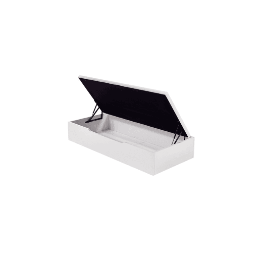 Sommier de abertura lateral 105x200cm cor branco MOLAFLEX