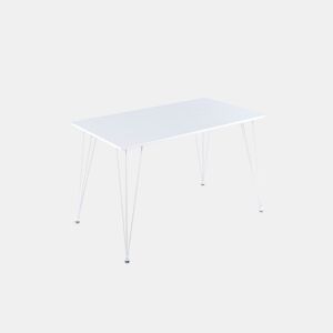 Mesa de cozinha fixa TENESSE branca
