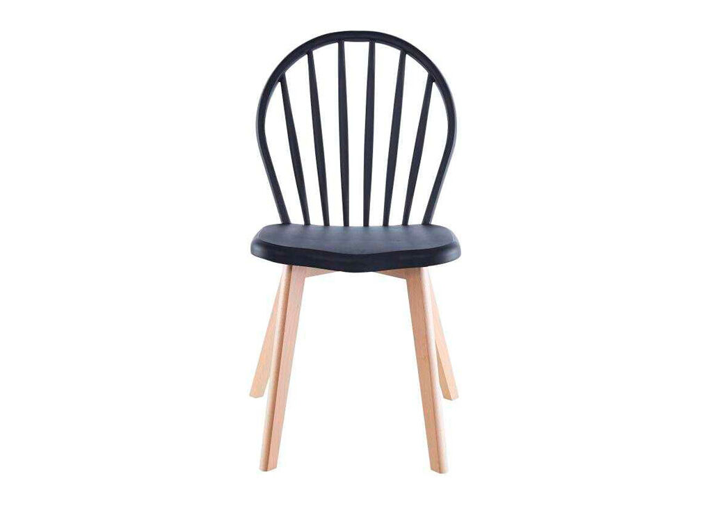 Silla de cocina LAURA color negro