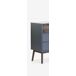 Cómoda 3 cajones NUSSA madera y gris Cómoda 3 cajones NUSSA madera y gris Gris