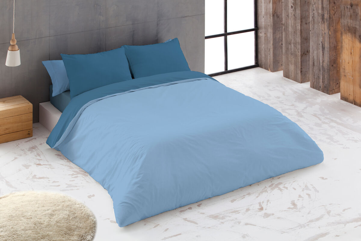 Funda nórdica siros lois 150cm azul