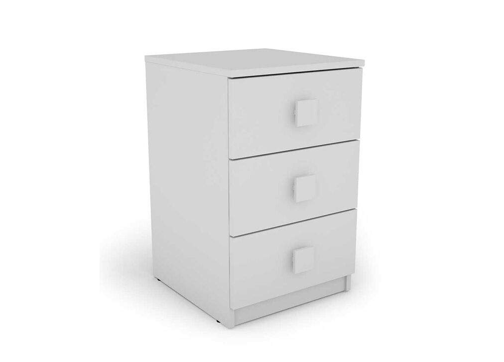 Mesita de noche SEATTLE 3 cajones