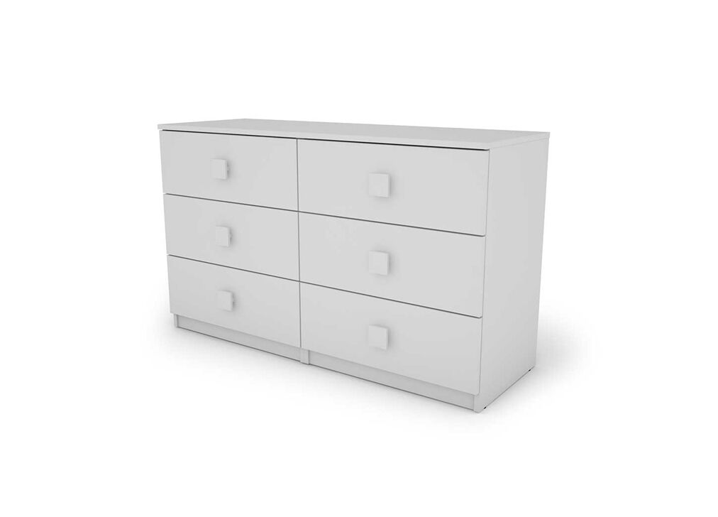 Cómoda doble 6 cajones SEATTLE