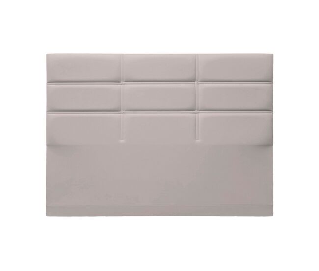 Cabecero estoril tela marengo 190x135cm - conforama
