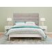 Cabecero ESTORIL tela marengo 190x135cm Cabecero ESTORIL tela marengo 190x135cm Gris Medio