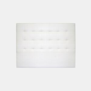 Cabeceira CASCAIS tecido branco brillo 160x120cm