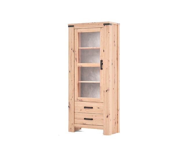 Vitrina alta de una puerta columbus