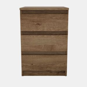 Mesa de cabeceira com 3 gavetas ELEGANZA