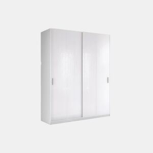 Roupeiro DENVER portas deslizantes 200x238cm branco