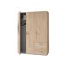 Armario BROOKLYN puertas batientes y 3 cajones 139x185cm roble Armario BROOKLYN puertas batientes y 3 cajones 139x185cm roble Roble