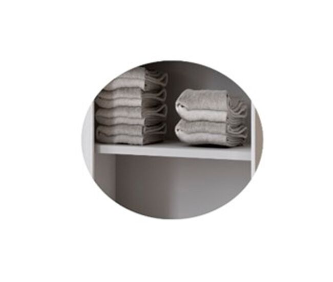 Set 2 estanterías para armarios denver y atenza - conforama