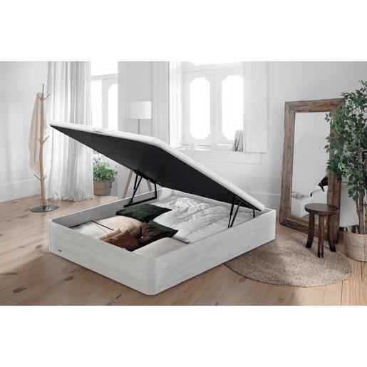 Sommier FLEX BOX roupeiro horizontal branco veta 140x190cm