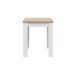 Mesa de cocina extensible VERNA natural y blanco Mesa de cocina extensible VERNA natural y blanco Blanco/ Madera