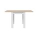 Mesa de cocina extensible VERNA natural y blanco Mesa de cocina extensible VERNA natural y blanco Blanco/ Madera