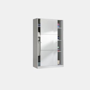 Roupeiro TREVI portas deslizantes 120x200cm branco
