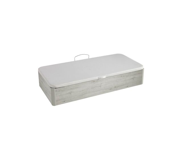 Canapé lateral 3d extra capacidad 90x190cm gris