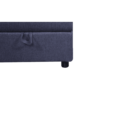 Chaise longue relax elétrico FAMILY 3 lugares dereito cor azul