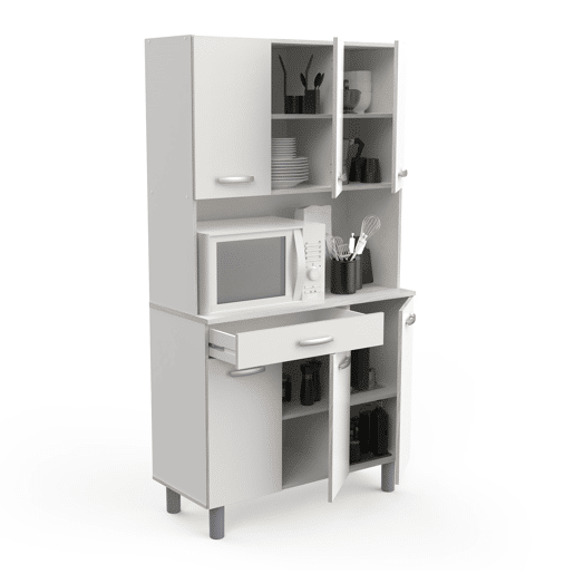 Buffet de cozinha LUCIA com 6 portas e 1 gaveta