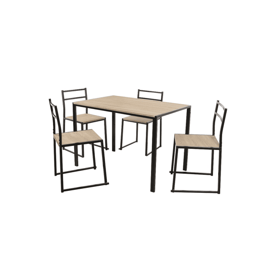 Conjunto de mesa e 4 cadeiras SIDNEY Conjunto de mesa e 4 cadeiras SIDNEY
