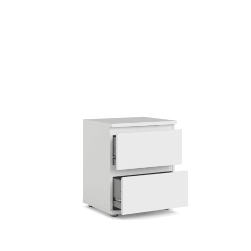 Mesa de cabeceira com 2 gavetas NOVA Mesa de cabeceira com 2 gavetas NOVA