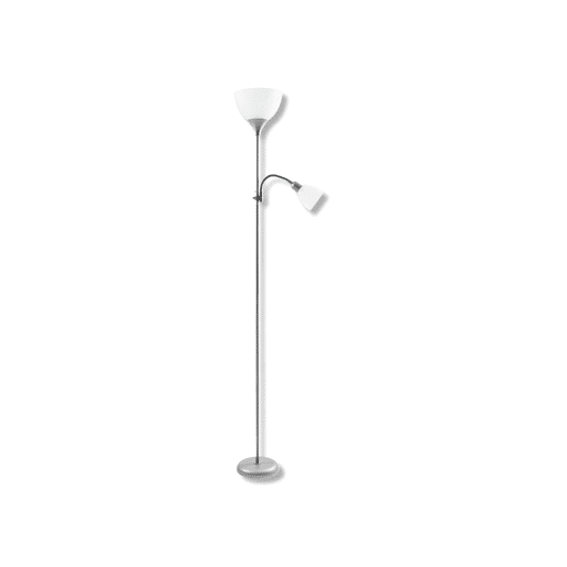 Candeeiro de pé BIRO com duas cúpulas 179cm Candeeiro de pé BIRO com duas cúpulas 179cm