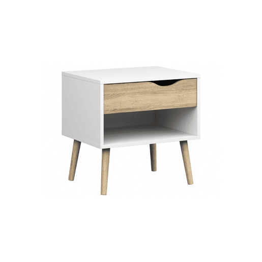 Mesa de cabeceira com 1 gaveta DELTA