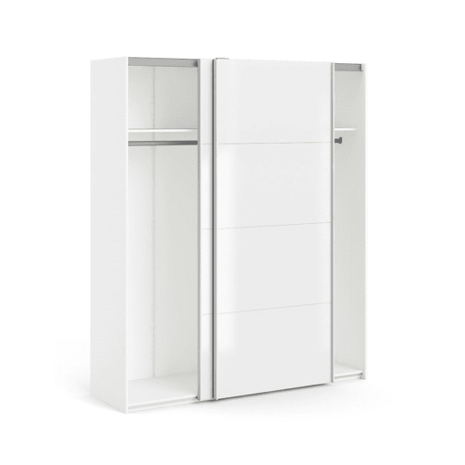 Roupeiro FIRENZE portas deslizantes 183x220cm branco
