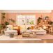 Rinconera con cama ISONA Rinconera con cama ISONA Beige