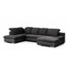 Rinconera con cama ISONA izquierda 5 plazas antracita Rinconera con cama ISONA izquierda 5 plazas antracita Gris Oscuro