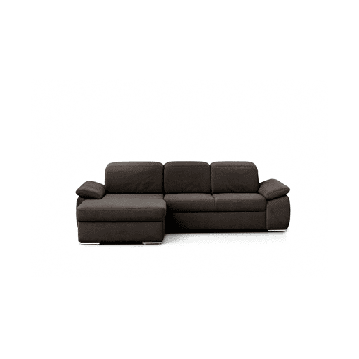 Chaise longue cama 4 lugares esquerdo MORIS cor castanho