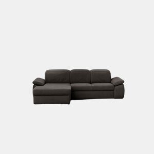 Chaise longue cama 4 lugares esquerdo MORIS cor castanho