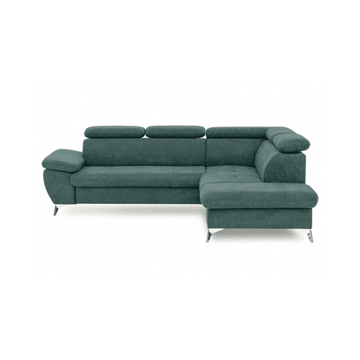 Sofá cama GISELA dereita 3 lugares verde