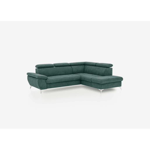 Sofá cama GISELA dereita 3 lugares verde