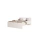 Cama NAIA blanco brillo Cama NAIA blanco brillo Blanco