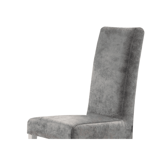 Cadeira de jantar VELVET veludo cinza