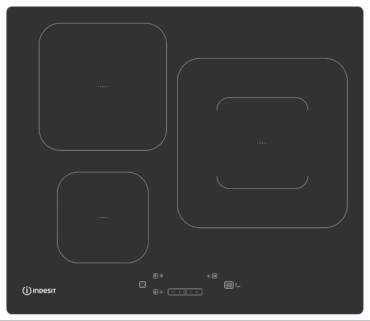 Placa inducción INDESIT IS 33Q60 NE