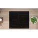 Placa inducción INDESIT IS 33Q60 NE Placa inducción INDESIT IS 33Q60 NE Negro